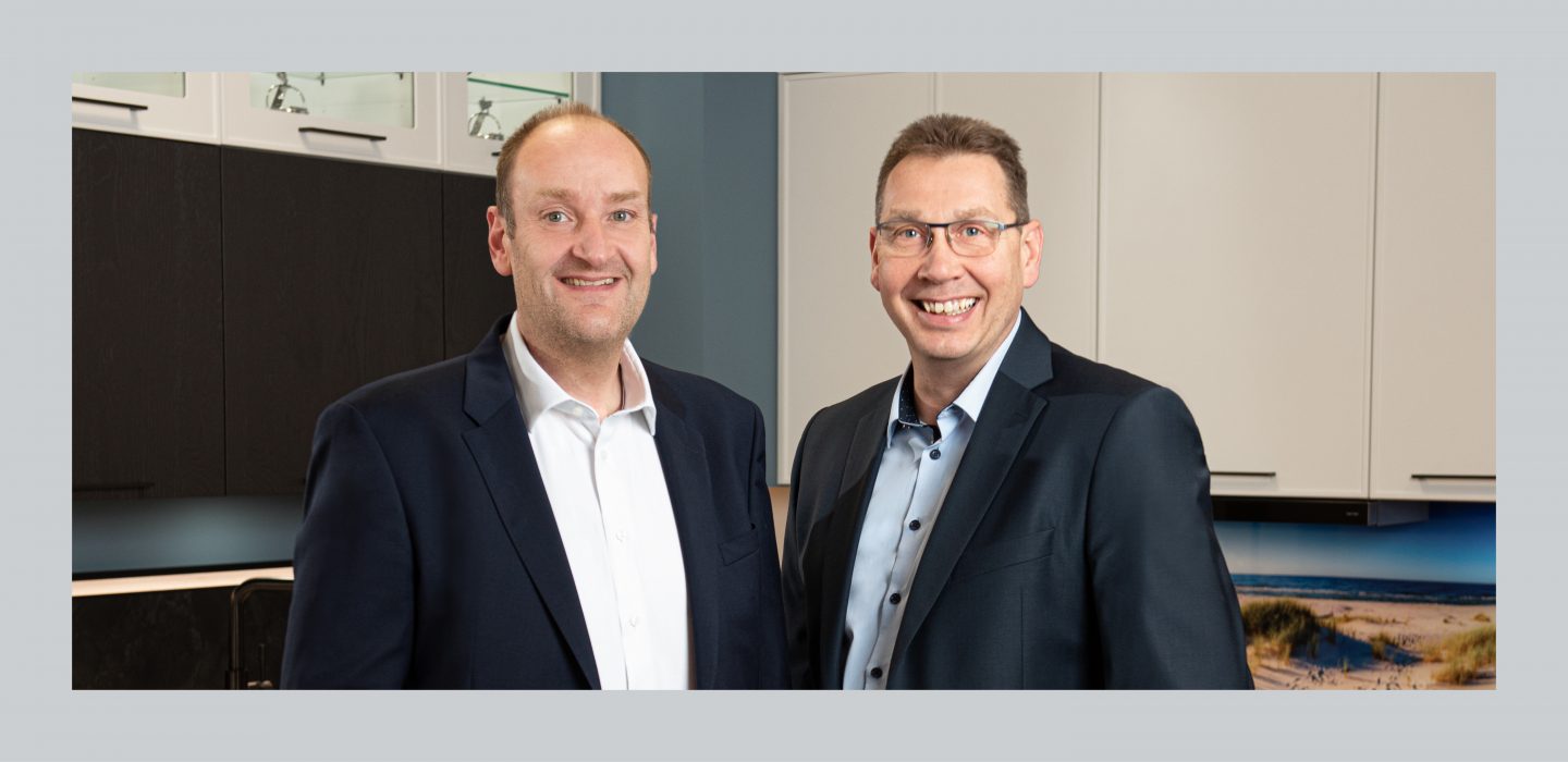 Küchenstyle Lübeck zeigt ein Bild von Frank Gerbert und Oliver Ordon