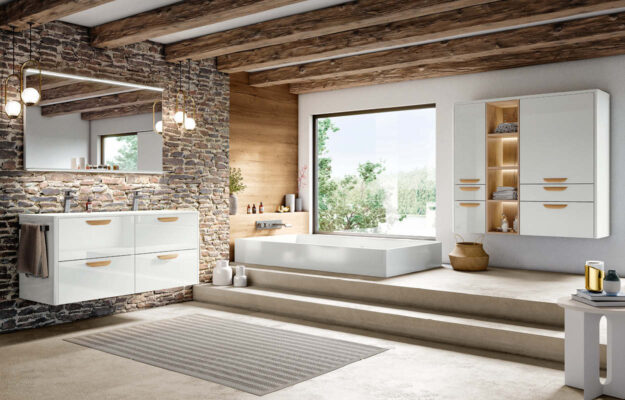 Hausbau aus einer Hand: Badezimmermöbel mit nobilia