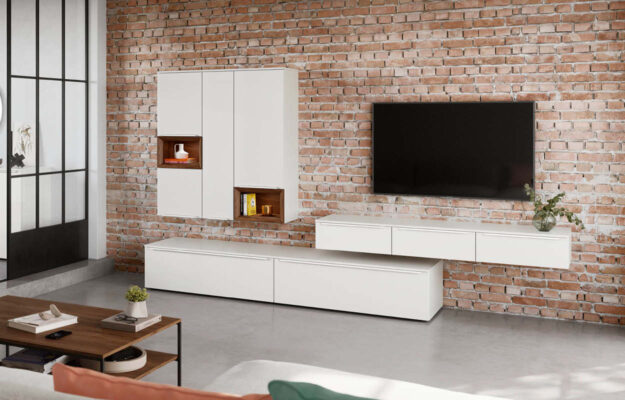 Hausbau: Sideboard aus nobilia-Ausstattung