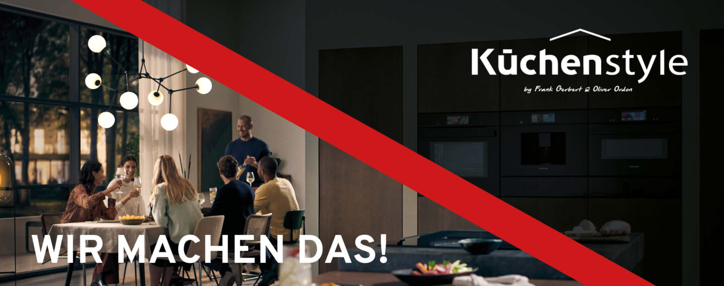 7 Jahre Geräte-Garantie von Küchenstyle. Wir machen das!